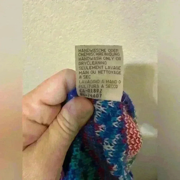 Steffner Vintage Sweater made in Hungary Fair Isle Retro 100% Wool 90's Grandpa - Picture 8 of 9